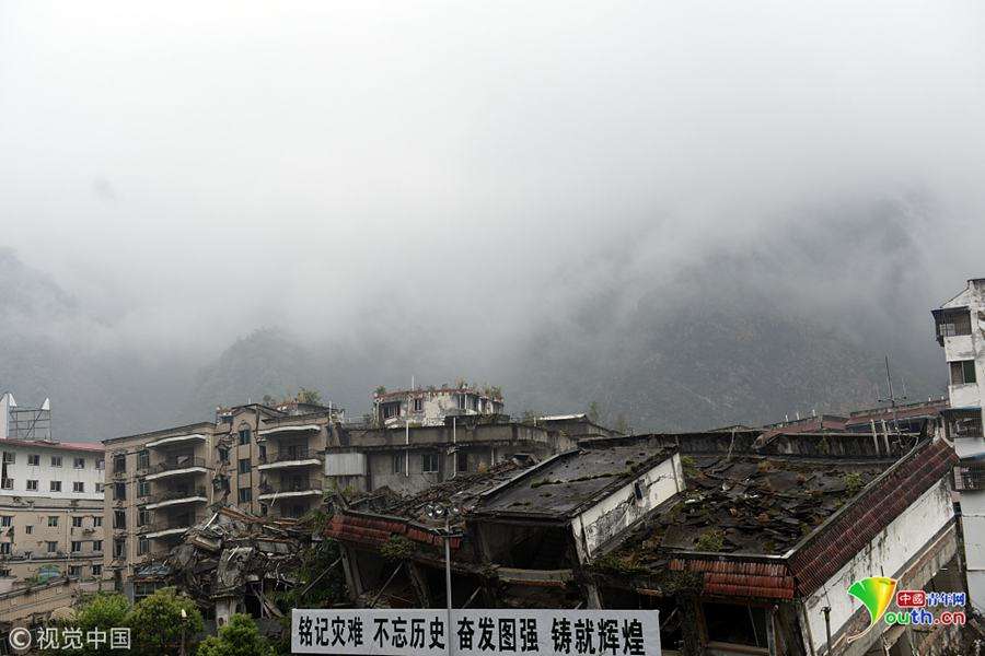 北川老县城晚上恐惧(北川地震遗址阴沉森的)