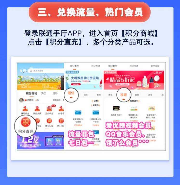 联通积分换话费(中国联通在哪里用积分兑换话费)