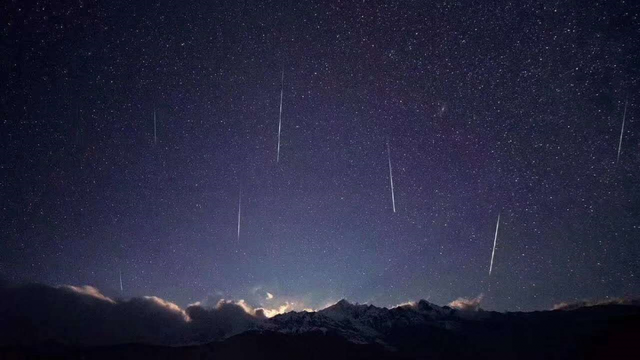 比来的流星雨2019(2019年流星雨12月22)