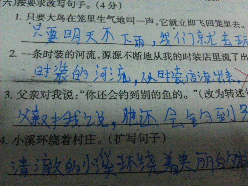 转述句是什么意思例子(改转述句的例子100道)